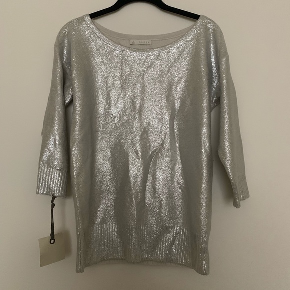 Hinge Silver Foil Sweatshirt - Picture 2 of 3